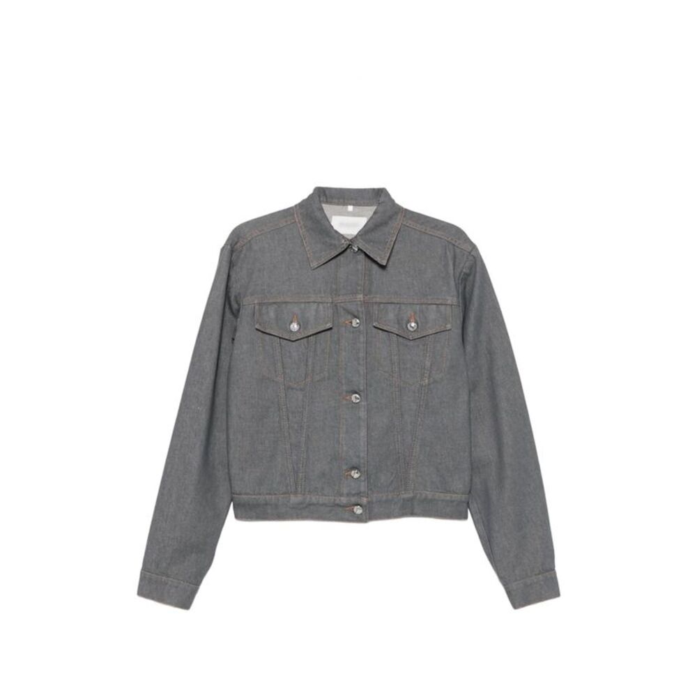 Sportmax Grey Jackets - Denim Jackets Women